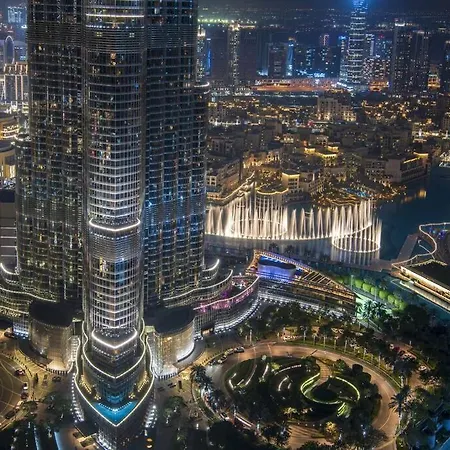 First Class 3Br With Full Burj Khalifa And Fountain View Dubai Exterior photo