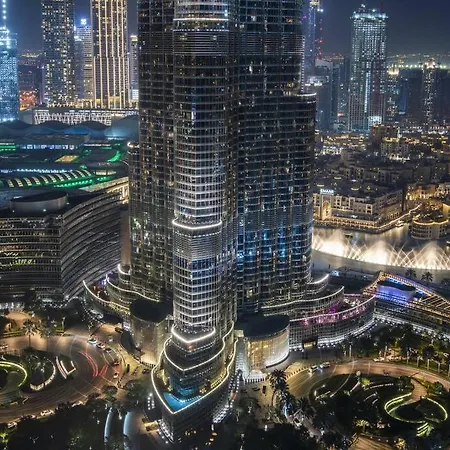 First Class 3Br With Full Burj Khalifa And Fountain View Dubai Exterior photo